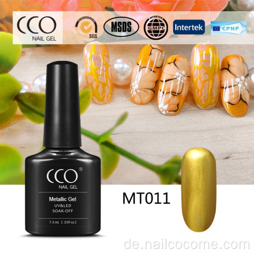 CCO attraktive 3D -Nägel UV Gel Metallic Nagellack für 3D -Nägeldekorationen